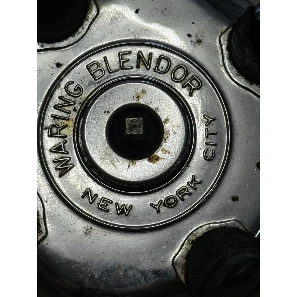 Waring Made In USA Chrome Blender Mixer Motor Base ONLY Tested 2 Speed New York